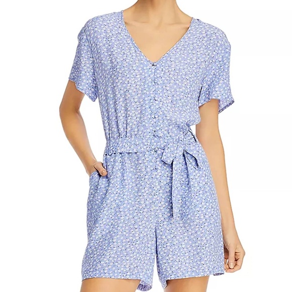 Rails - Daisy Print Sophia Romper - Picture 1 of 8